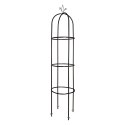Pergola ogrodowa kolumnowa słup kolumna dzwon stojak na róże kwiaty pnące metalowa 195 cm
