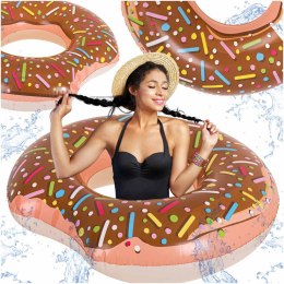 Kółko do pływania koło dmuchane BESTWAY 36188 donut brązowe 107cm