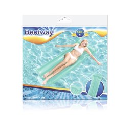 Materac dmuchany plażowy do pływania na basen wodę BESTWAY 44013 niebieski 90kg 183cm