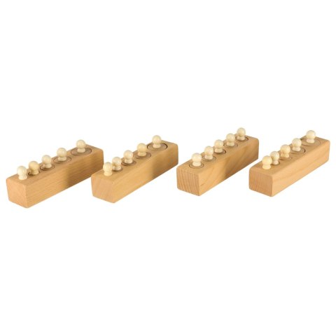 Odważniki cylindry drewniane sorter montessori Odważniki cylindry drewniane sorter montessori