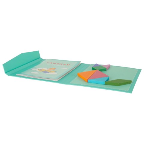 Tangram książeczka magnetyczna układanka montessori klocki gra logiczna 3D Tangram książeczka magnetyczna układanka montessori klocki gra logiczna 3D