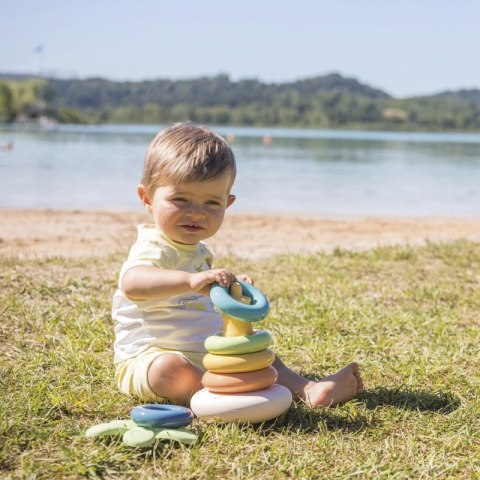 SMOBY Little Green Duża Piramidka z Krążków Bioplastik Palma 6el. SMOBY Little Green Duża Piramidka z Krążków Bioplastik Palma 6el.