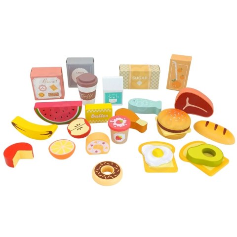 TOOKY TOY Sklep Spożywczy Stragan Drewniany Piekarnik Waga Czytnik Kart TOOKY TOY Sklep Spożywczy Stragan Drewniany Piekarnik Waga Czytnik Kart
