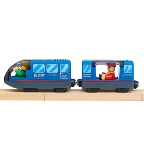 Tooky Toy Drewniana Kolejka Staż Pożarna Ambulans 70 el. Tooky Toy Drewniana Kolejka Staż Pożarna Ambulans 70 el.