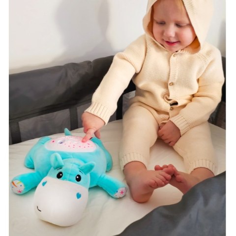 WOOPIE BABY Przytulanka Projektor 2w1 Usypiacz Hipopotam WOOPIE BABY Przytulanka Projektor 2w1 Usypiacz Hipopotam