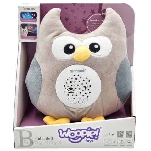 WOOPIE BABY Przytulanka Usypiacz Projektor 2w1 Sówka - 10 Kołysanek WOOPIE BABY Przytulanka Usypiacz Projektor 2w1 Sówka - 10 Kołysanek