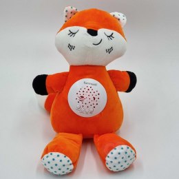 WOOPIE Przytulanka Usypiacz Projektor 2w1 Lis - 10 Kołysanek