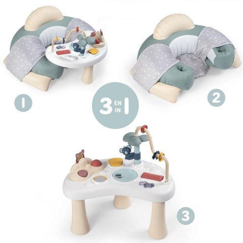 SMOBY Little Siedzonko Interaktywne Stolik Aktywności 3w1 SMOBY Little Siedzonko Interaktywne Stolik Aktywności 3w1