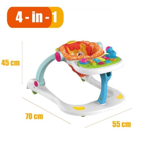WOOPIE BABY Chodzik Multifunkcjny Lew 6m+ WOOPIE BABY Chodzik Multifunkcjny Lew 6m+