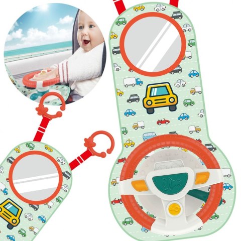 WOOPIE BABY Kierownica Interaktywna Do Samochodu Zestaw Małego Kierowcy WOOPIE BABY Kierownica Interaktywna Do Samochodu Zestaw Małego Kierowcy