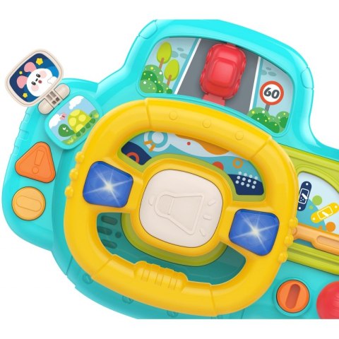 WOOPIE BABY Kierownica Samochodowa Interaktywna z Swiatłami Dźwiękiem WOOPIE BABY Kierownica Samochodowa Interaktywna z Swiatłami Dźwiękiem