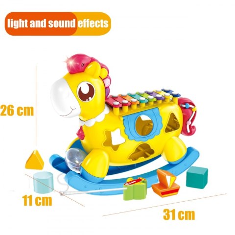 WOOPIE BABY Konik Interaktywny Cymbałki 8w1 WOOPIE BABY Konik Interaktywny Cymbałki 8w1