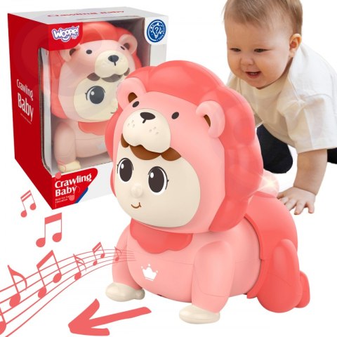 WOOPIE BABY Raczkujący Bobas Zabawka z Melodiami Świecąca Interaktywna WOOPIE BABY Raczkujący Bobas Zabawka z Melodiami Świecąca Interaktywna