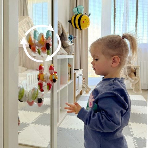 WOOPIE BABY Spinner Zabawka Sensoryczna Pszczoła Kurczak Królik Wymienne 3 szt. WOOPIE BABY Spinner Zabawka Sensoryczna Pszczoła Kurczak Królik Wymienne 3 szt.