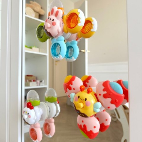 WOOPIE BABY Spinner Zabawka Sensoryczna Pszczoła Kurczak Królik Wymienne 3 szt. WOOPIE BABY Spinner Zabawka Sensoryczna Pszczoła Kurczak Królik Wymienne 3 szt.