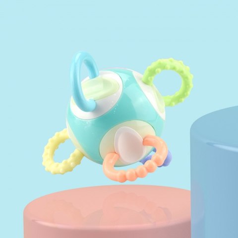 WOOPIE BABY Zabawka Sensoryczna 2w1 Gryzak Grzechotka Motessori WOOPIE BABY Zabawka Sensoryczna 2w1 Gryzak Grzechotka Motessori