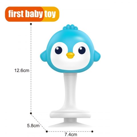 WOOPIE BABY Grzechotka Niebieski Pisklaczek 0m+ WOOPIE BABY Grzechotka Niebieski Pisklaczek 0m+