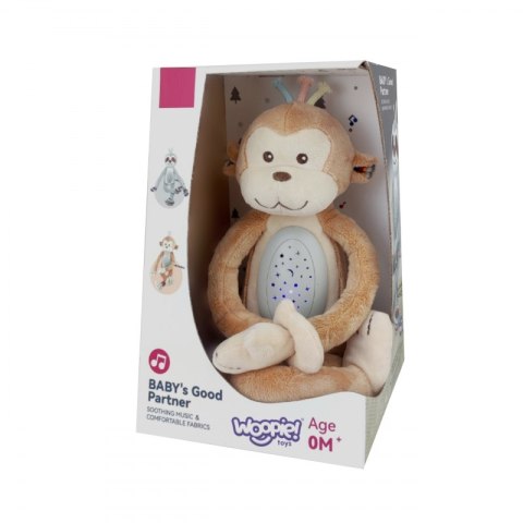 WOOPIE BABY Interaktywna Przytulanka Projektor 2w1 Usypiacz Małpka WOOPIE BABY Interaktywna Przytulanka Projektor 2w1 Usypiacz Małpka