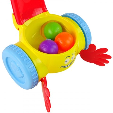 WOOPIE BABY Pchacz Zbieracz Piłek Kulek 12m+ WOOPIE BABY Pchacz Zbieracz Piłek Kulek 12m+