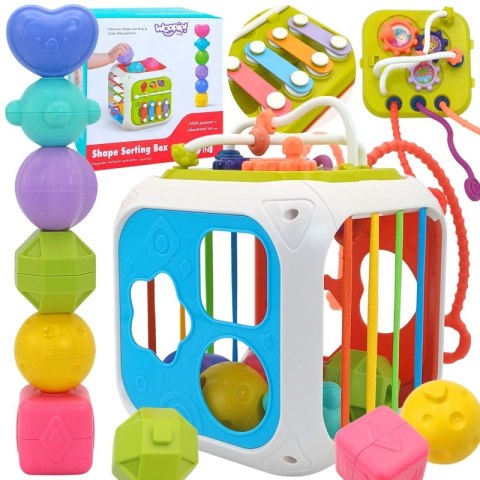 WOOPIE BABY Sensoryczna Edukacyjna Kostka Aktywności WOOPIE BABY Sensoryczna Edukacyjna Kostka Aktywności