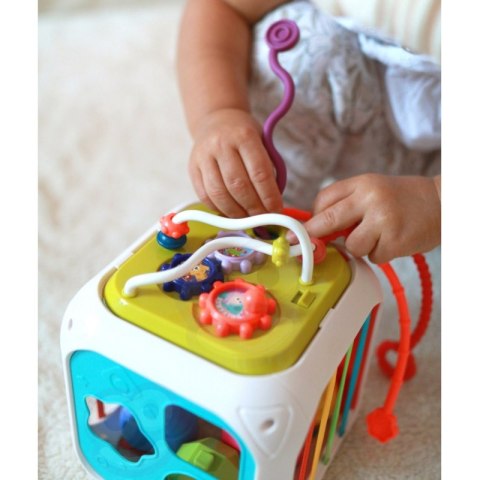 WOOPIE BABY Sensoryczna Edukacyjna Kostka Aktywności WOOPIE BABY Sensoryczna Edukacyjna Kostka Aktywności