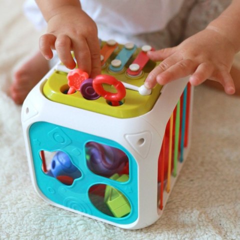 WOOPIE BABY Sensoryczna Edukacyjna Kostka Aktywności WOOPIE BABY Sensoryczna Edukacyjna Kostka Aktywności