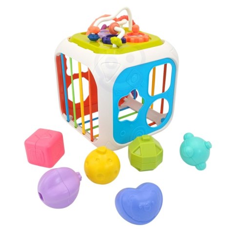 WOOPIE BABY Sensoryczna Edukacyjna Kostka Aktywności WOOPIE BABY Sensoryczna Edukacyjna Kostka Aktywności