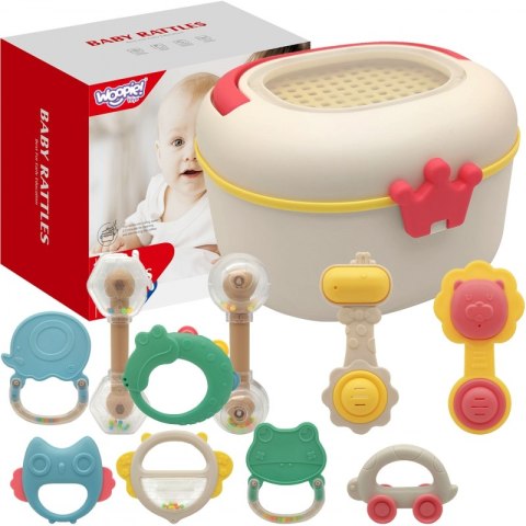 WOOPIE BABY Zestaw Miękkich Grzechotek z Pudełkiem 14 szt. 0m+ WOOPIE BABY Zestaw Miękkich Grzechotek z Pudełkiem 14 szt. 0m+