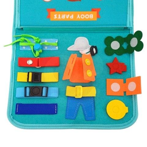 WOOPIE Edukacyjna Książeczka Torba Montessori - Dinozaury WOOPIE Edukacyjna Książeczka Torba Montessori - Dinozaury