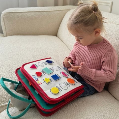 WOOPIE Edukacyjna Książeczka Walizka Montessori - Księżyc WOOPIE Edukacyjna Książeczka Walizka Montessori - Księżyc