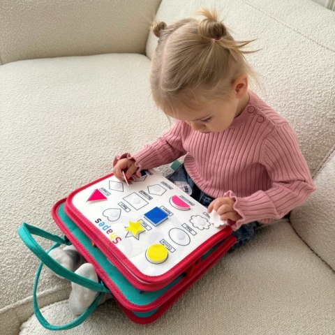 WOOPIE Edukacyjna Książeczka Walizka Montessori - Księżyc WOOPIE Edukacyjna Książeczka Walizka Montessori - Księżyc