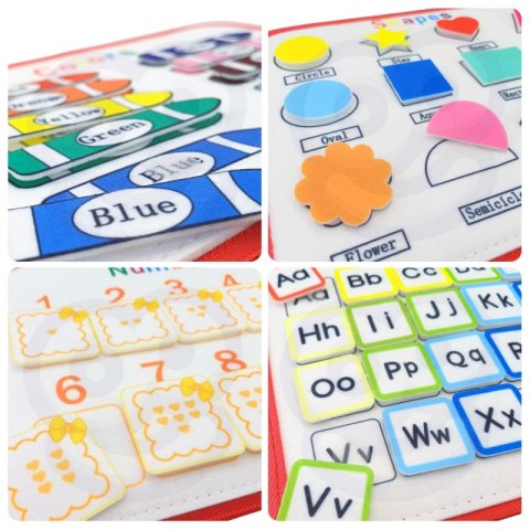 WOOPIE Edukacyjna Książeczka Walizka Montessori - Księżyc WOOPIE Edukacyjna Książeczka Walizka Montessori - Księżyc