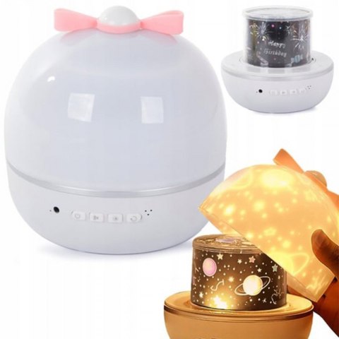 WOOPIE Projektor Gwiazd "Magiczne Sny" - Rzutnik Led 6 Trybów WOOPIE Projektor Gwiazd "Magiczne Sny" - Rzutnik Led 6 Trybów