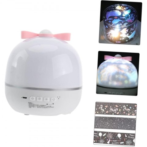 WOOPIE Projektor Gwiazd "Magiczne Sny" - Rzutnik Led 6 Trybów WOOPIE Projektor Gwiazd "Magiczne Sny" - Rzutnik Led 6 Trybów