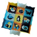 WOOPIE Baby Mata Piankowa Kolorowa Puzzle Kojec