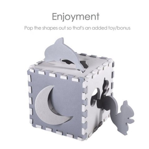 Woopie Baby Mata Piankowa Kontrastowa ze Zwierzętami Puzzle Kojec Woopie Baby Mata Piankowa Kontrastowa ze Zwierzętami Puzzle Kojec
