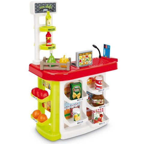 Ecoiffier Sklep Supermarket z Koszykiem Zakupowym oraz Kasą z Mikrofonem 31el. Ecoiffier Sklep Supermarket z Koszykiem Zakupowym oraz Kasą z Mikrofonem 31el.