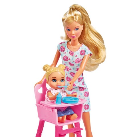 Lalka Simba Steffi Love Mama w Pokoju Dziecięcym z 3 dzieci 28 elem. Lalka Simba Steffi Love Mama w Pokoju Dziecięcym z 3 dzieci 28 elem.