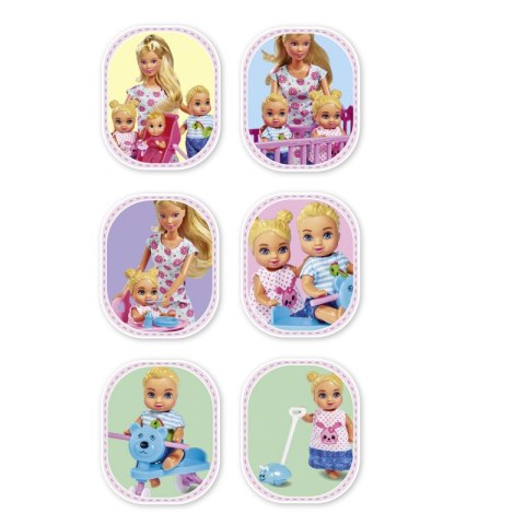Lalka Simba Steffi Love Mama w Pokoju Dziecięcym z 3 dzieci 28 elem. Lalka Simba Steffi Love Mama w Pokoju Dziecięcym z 3 dzieci 28 elem.