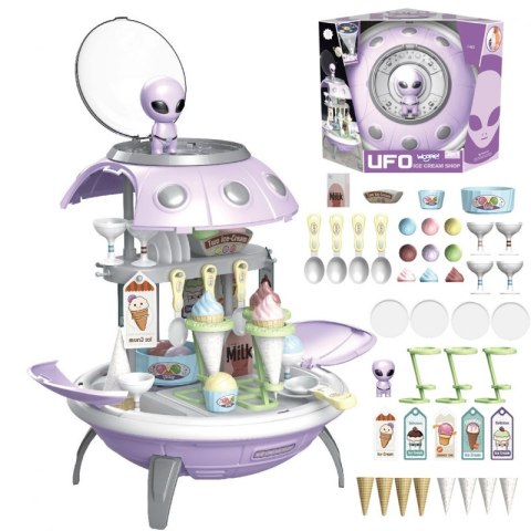 WOOPIE Sklep Lodziarnia Cukiernia 3w1 Plecak Projektor UFO WOOPIE Sklep Lodziarnia Cukiernia 3w1 Plecak Projektor UFO