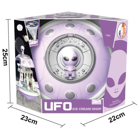 WOOPIE Sklep Lodziarnia Cukiernia 3w1 Plecak Projektor UFO WOOPIE Sklep Lodziarnia Cukiernia 3w1 Plecak Projektor UFO