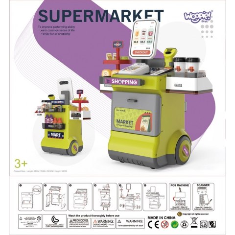 WOOPIE Sklep Supermarket dla Dzieci 48 el. WOOPIE Sklep Supermarket dla Dzieci 48 el.
