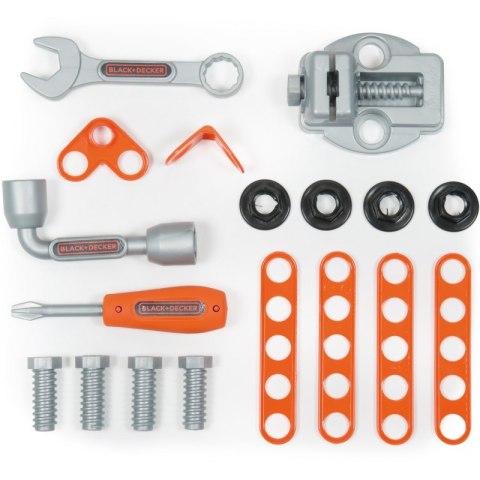 SMOBY Black & Decker Wózek Warsztat Skrzynka z Narzędziami 3w1 Złota Rączka SMOBY Black & Decker Wózek Warsztat Skrzynka z Narzędziami 3w1 Złota Rączka