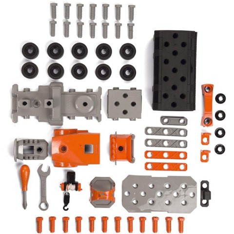 SMOBY Ciężarówka 3w1 Black+Decker Narzędzia Dźwig 60 Akc. SMOBY Ciężarówka 3w1 Black+Decker Narzędzia Dźwig 60 Akc.