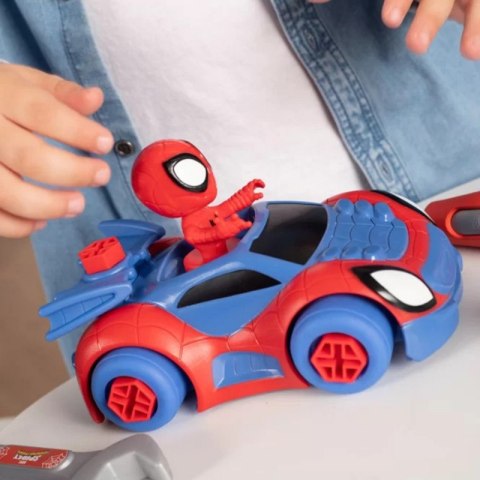 SMOBY Walizka z Narzędziami Spidey Samochód do Skręcania SMOBY Walizka z Narzędziami Spidey Samochód do Skręcania