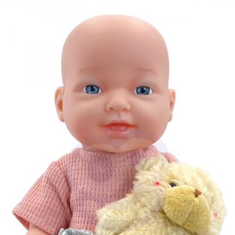 WOOPIE ROYAL Lalka Bobas 36 cm w Ubranku z Misiem Akcesoria do Karmienia WOOPIE ROYAL Lalka Bobas 36 cm w Ubranku z Misiem Akcesoria do Karmienia