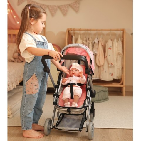 WOOPIE ROYAL Wózek dla Lalek 2w1 Gondola Spacerówka Regulacja