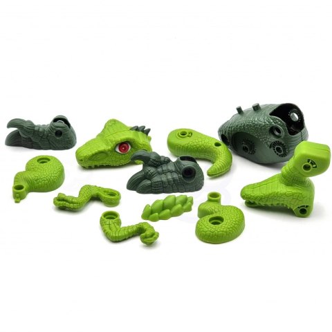 WOOPIE Zestaw Dinozaury do Skręcania 3 szt. Zestaw Konstrukcyjny Wiertarka Śrubokręt 89 el. WOOPIE Zestaw Dinozaury do Skręcania 3 szt. Zestaw Konstrukcyjny Wiertarka Śrubokręt 89 el.