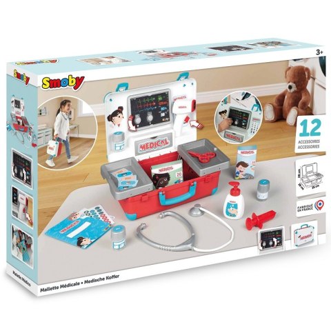 SMOBY Torba Medyczna Lekarza z Akcesoriami SMOBY Torba Medyczna Lekarza z Akcesoriami