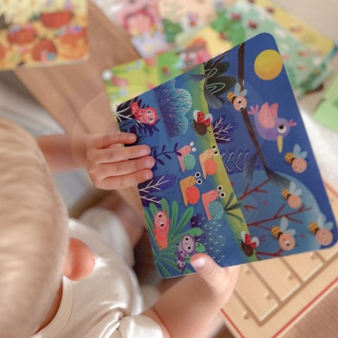 TOOKY TOY Drewniana Gra Nauka Liczenia Zwierzątka TOOKY TOY Drewniana Gra Nauka Liczenia Zwierzątka